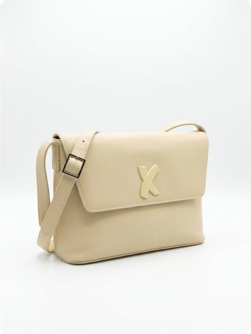 Paloma Picasso Vinyl Shoulder Bag